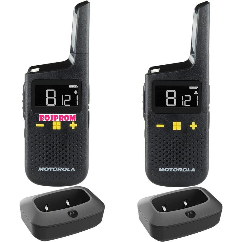 MOTOROLA RADIO STANICA WALKIE T82 EXTREME TWIN PACK BLACK YELLOW 59T82EXPACK 