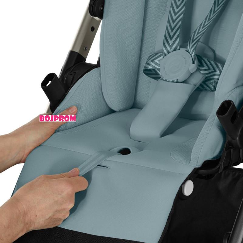 CYBEX KOLICA BALIOS 3U1 STORMY BLUE LIGHT I AUTOSJEDALICA CLOUD G I-SIZE PLUS 
