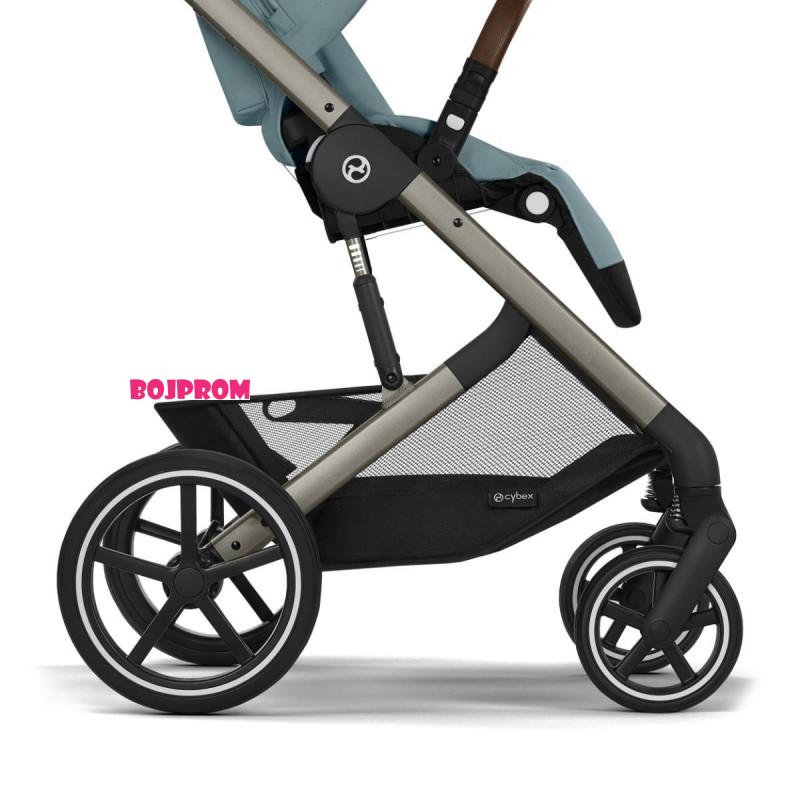 CYBEX KOLICA BALIOS 3U1 STORMY BLUE LIGHT I AUTOSJEDALICA CLOUD G I-SIZE PLUS 