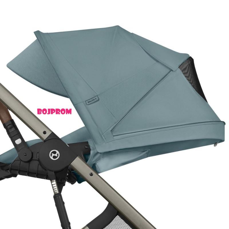 CYBEX KOLICA BALIOS 3U1 STORMY BLUE LIGHT I AUTOSJEDALICA CLOUD G I-SIZE PLUS 