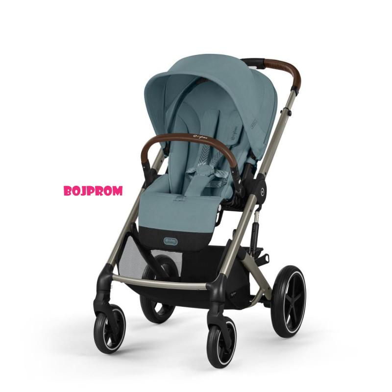 CYBEX KOLICA BALIOS 3U1 STORMY BLUE LIGHT I AUTOSJEDALICA CLOUD G I-SIZE PLUS 