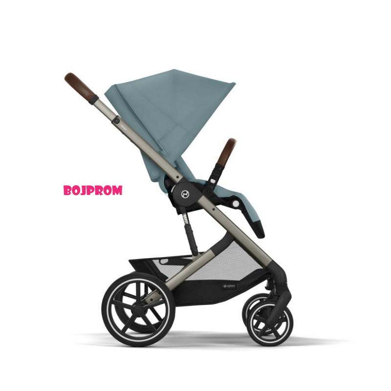 CYBEX KOLICA BALIOS 3U1 STORMY BLUE LIGHT I AUTOSJEDALICA CLOUD G I-SIZE PLUS 
