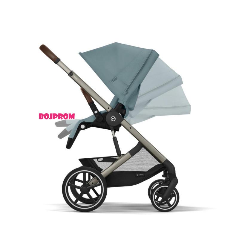 CYBEX KOLICA BALIOS 3U1 STORMY BLUE LIGHT I AUTOSJEDALICA CLOUD G I-SIZE PLUS 