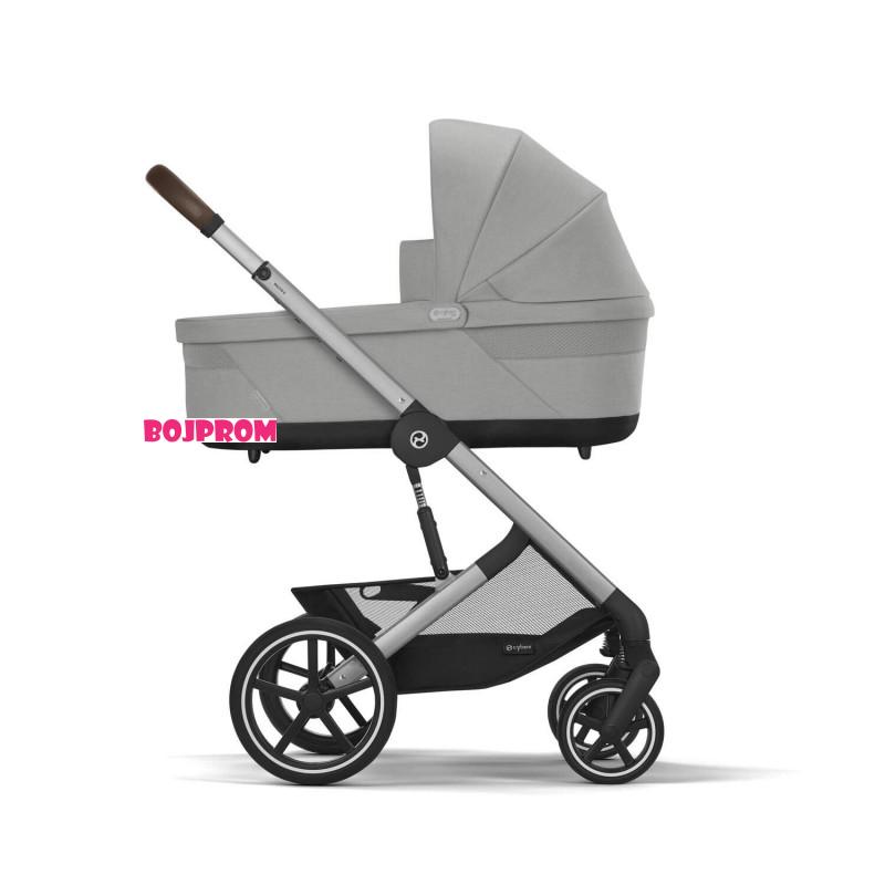 CYBEX BALIOS KOLICA LUX SLV 3U1 TS CLOUD G BA STONE GREY - ONE BOX - 524002519 