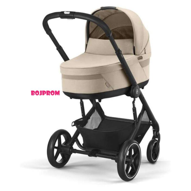 CYBEX BALIOS KOLICA LUX BLK 3U1 TS CLOUD G BA ALMOND BEIGE - ONE BOX 524002549 