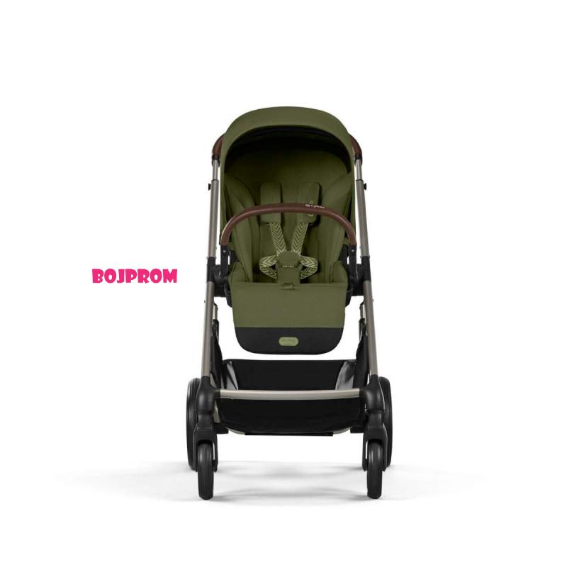 CYBEX BALIOS KOLICA 3U1 MOSS GREEN KHAKI SA SJEDALICOM CLOUD G I-SIZE PLUS MOON BLACK 