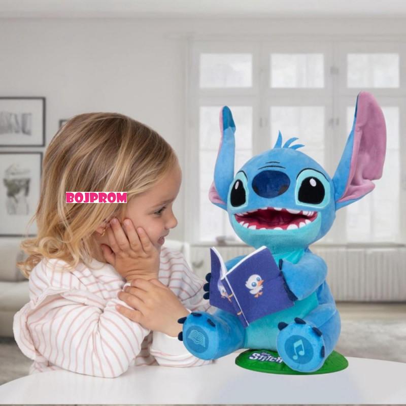 CROCO_TOYS IM490000 STITCH STORYTELLER INTERAKTIVNA LUTKA 30874 
