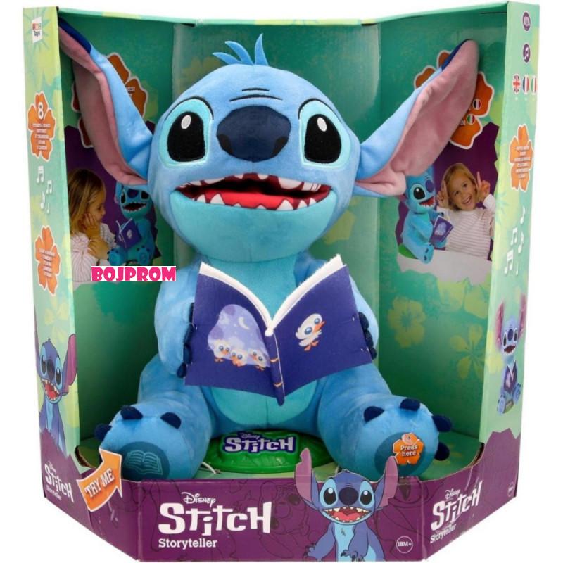 CROCO_TOYS IM490000 STITCH STORYTELLER INTERAKTIVNA LUTKA 30874 