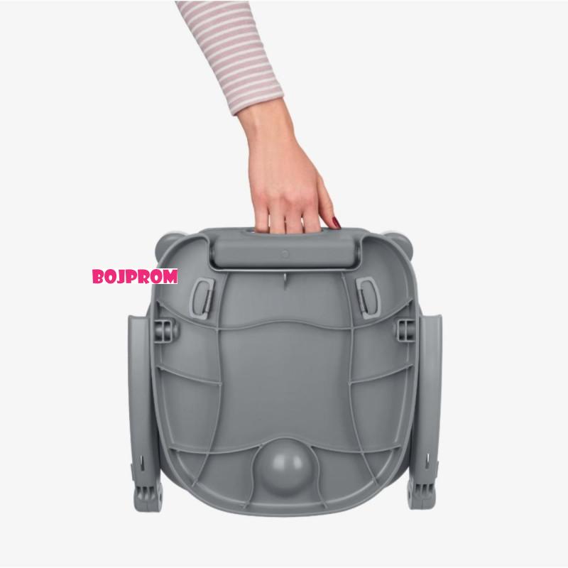 KIKKA BOO STOLICA ZA HRANJENJE PAPPO GREY 2025 31004010193 