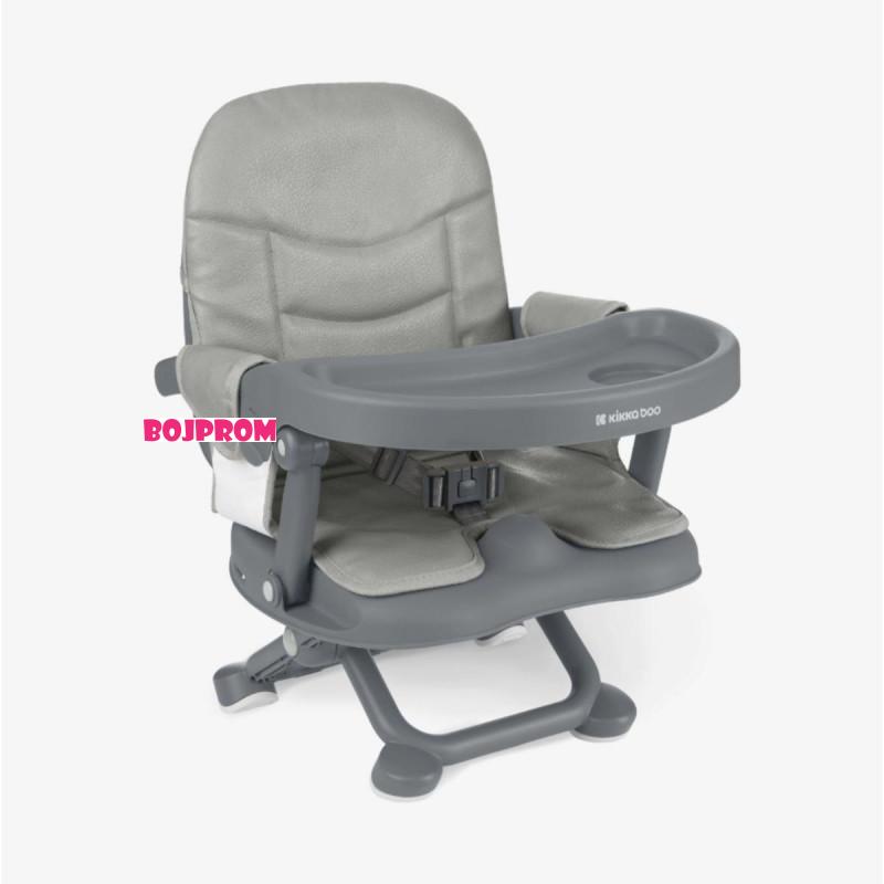 KIKKA BOO STOLICA ZA HRANJENJE PAPPO GREY 2025 31004010193 