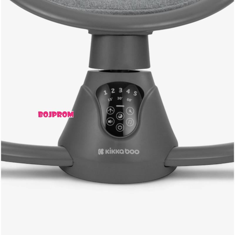 KIKKA BOO EL.LJULJA TWIDDLE GREY 2024 31005010077 