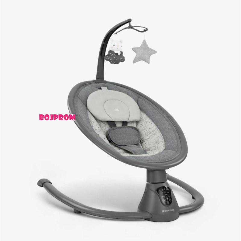 KIKKA BOO EL.LJULJA TWIDDLE GREY 2024 31005010077 