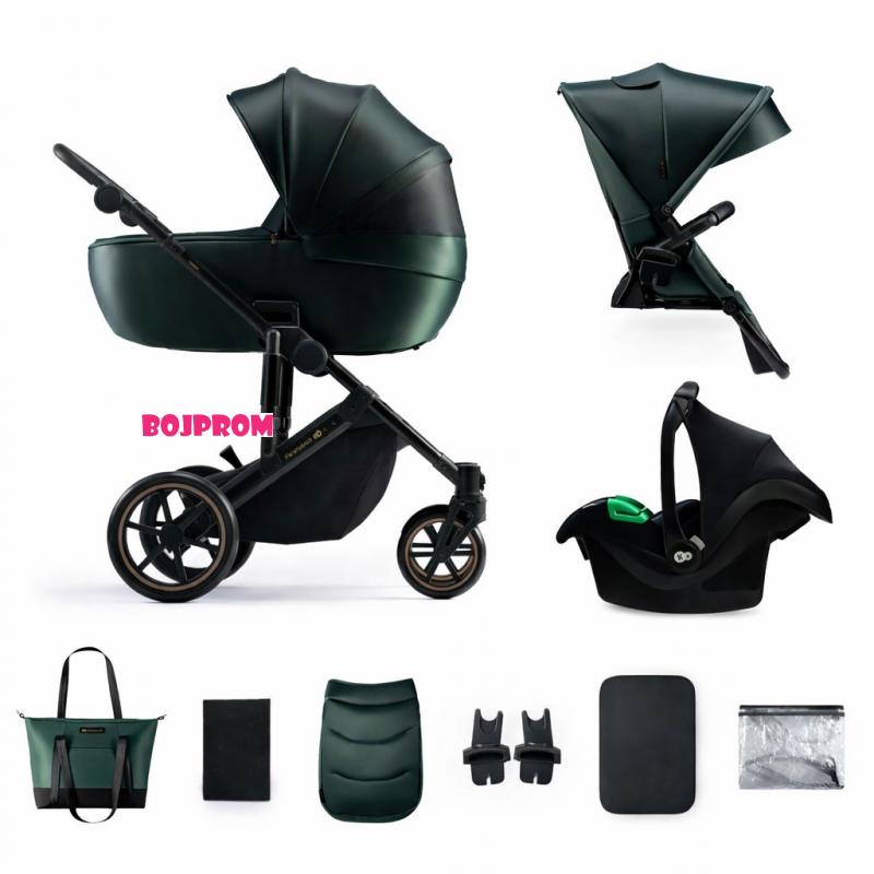 KINDERKRAFT KOLICA 3U1 PRIME 2 MINK PRO VENEZIAN BLACK 41239 