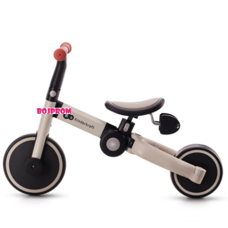 KINDERKRAFT TRICIKL 4TRIKE SILVER GREY 37426 