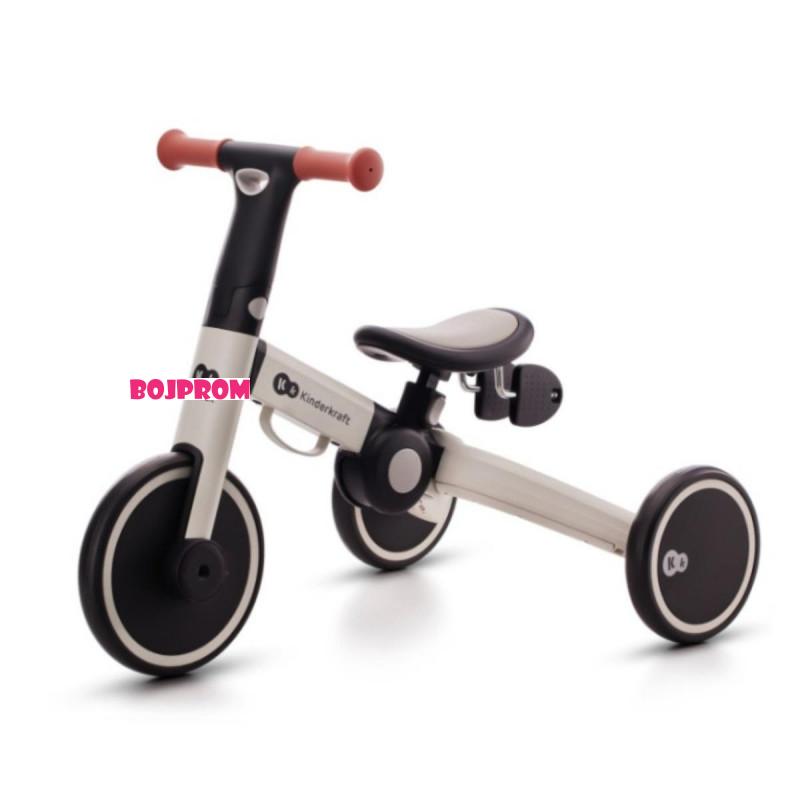 KINDERKRAFT TRICIKL 4TRIKE SILVER GREY 37426 