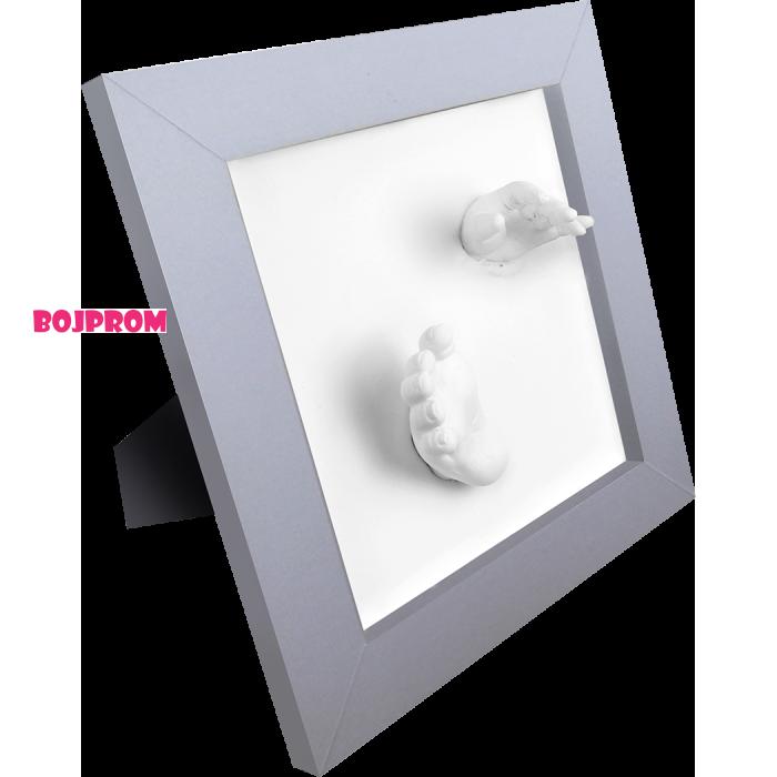 DOOKY OKVIR HAPPY HANDS 3D DELUXE SILVER 51966 