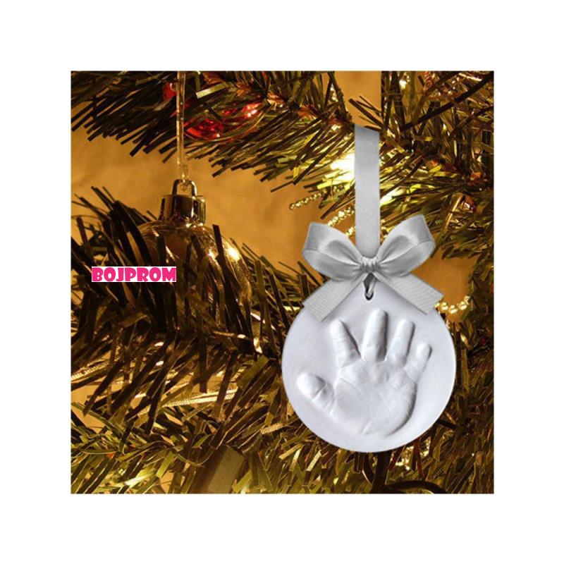 DOOKY POKLON SET ORNAMENT SILVER RIBBON 49830 