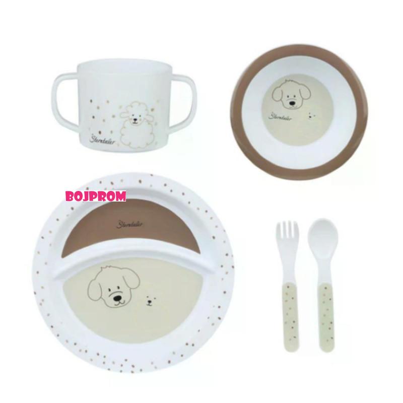 STERNTALER SET ZA HRANU FARM BEIGE 000935 6802450 