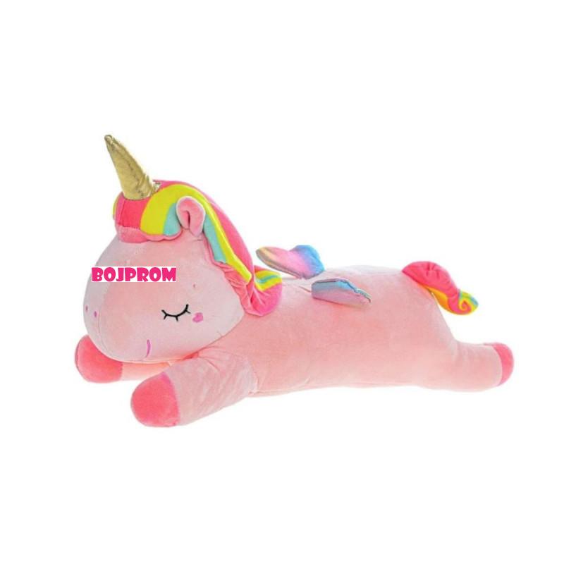 CROCO_TOYS PLISANI JEDNOROG LEZECI PINK 40 CM 013994 