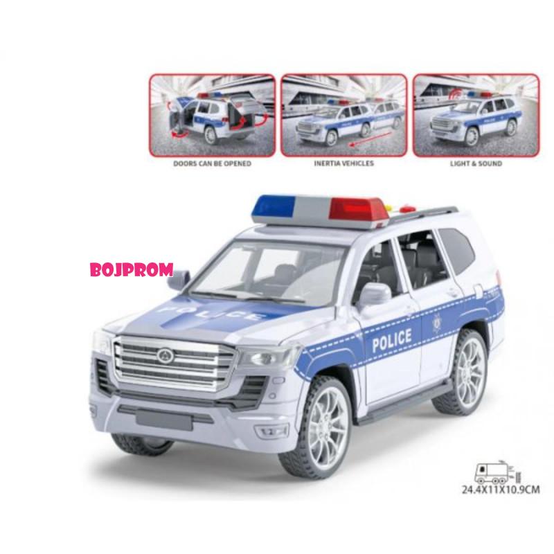 MAGAZA MAGZY WHEELS DZIP 1:16 POLICE SIVI SA ZVUKOM I SVETLOM 