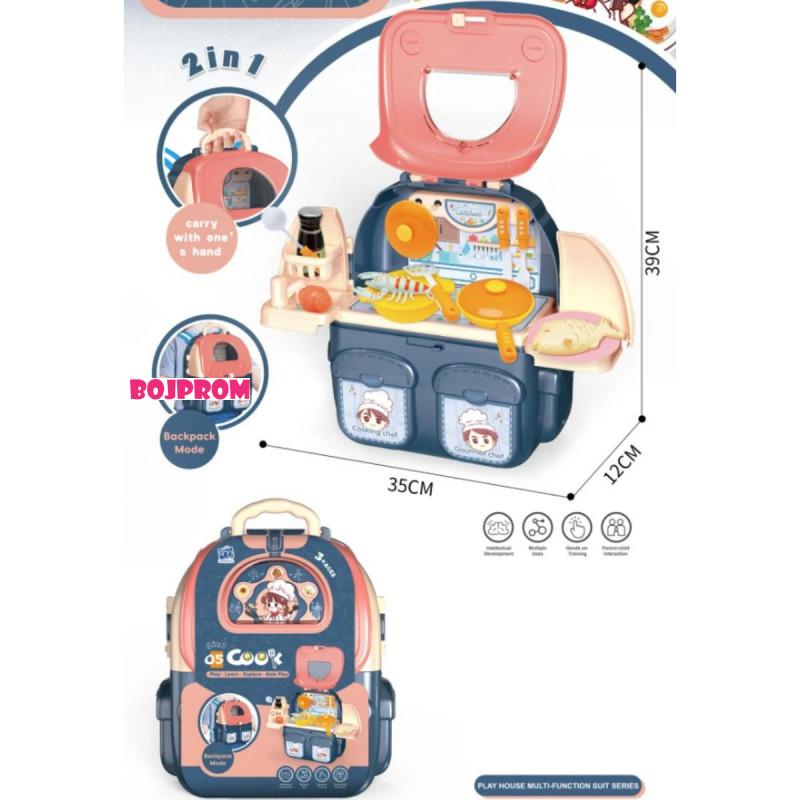 CROCO_TOYS KUHINJSKI SET 2U1 HSP1235810 