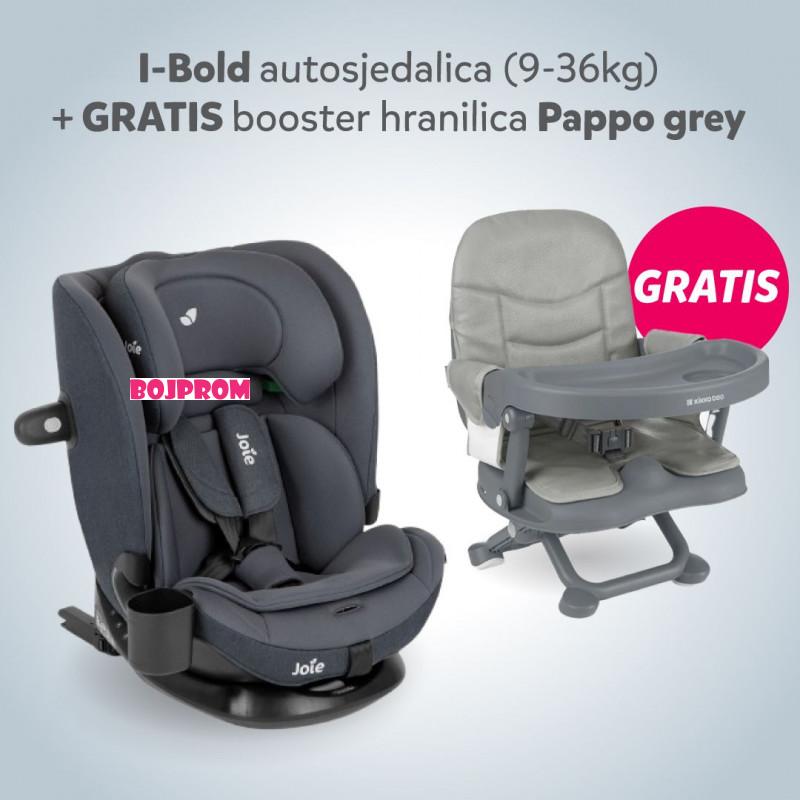 JOIE AUTOSJEDALICA I-BOLD MOONLIGHT + GRATIS HRANILICA PAPPO GREY 