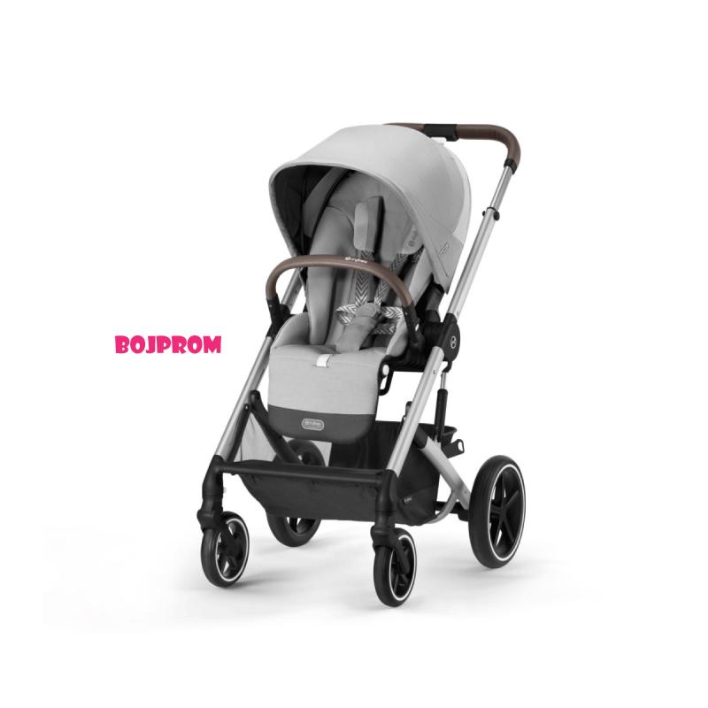 CYBEX KOLICA BALIOS 2U1 STONE GREY I AUTOSJEDALICA ATON S2 I-SIZE LAVA GREY 