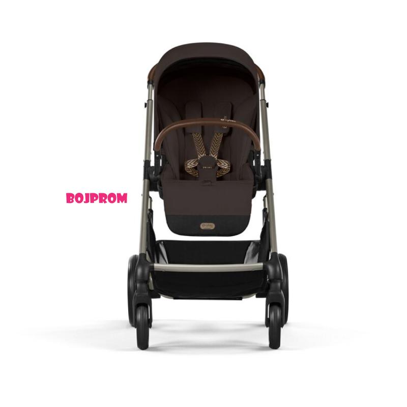 CYBEX BALIOS KOLICA S LUX TPE B CHOCOLATE BROWN 525000113 I AUTOSJEDALICA CLOUD G I-SIZE PLUS MOON BLACK 5 