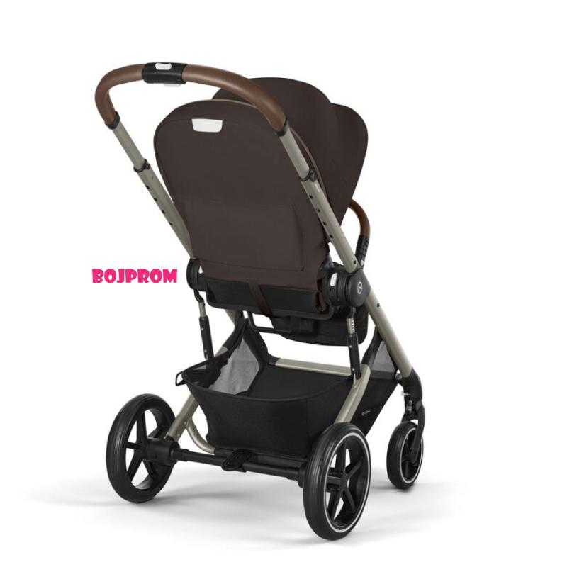 CYBEX BALIOS KOLICA S LUX TPE B CHOCOLATE BROWN 525000113 I AUTOSJEDALICA CLOUD G I-SIZE PLUS MOON BLACK 5 