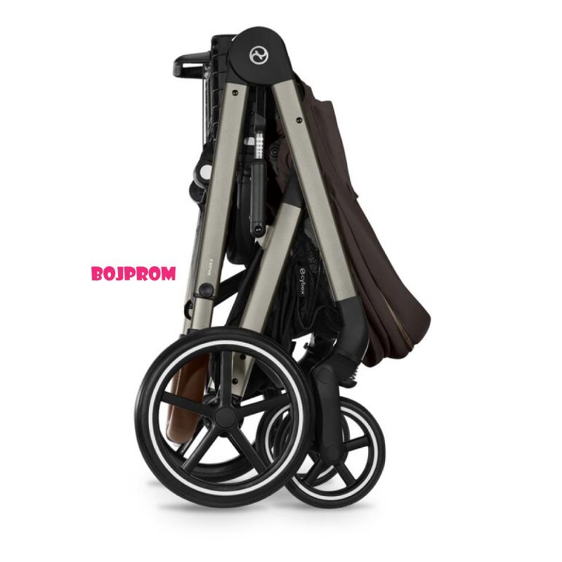 CYBEX BALIOS KOLICA S LUX TPE B CHOCOLATE BROWN 525000113 I AUTOSJEDALICA CLOUD G I-SIZE PLUS MOON BLACK 5 