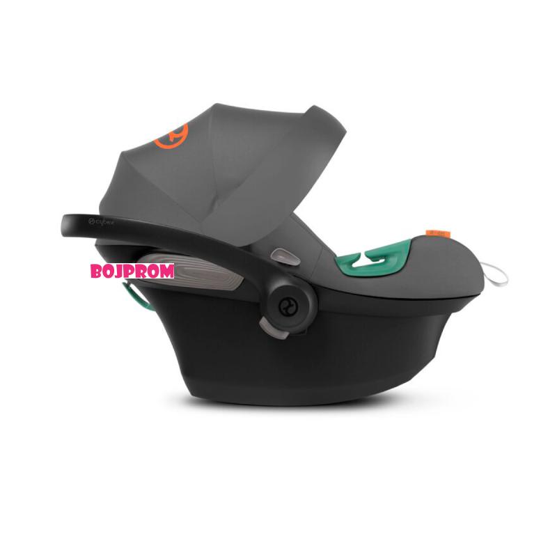 CYBEX AUTOSJEDALICA ATON S2 I-SIZE LAVA GREY MID GREY 522001945 I ATON BAZA 2-FIX BLACK BLACK 513126002 