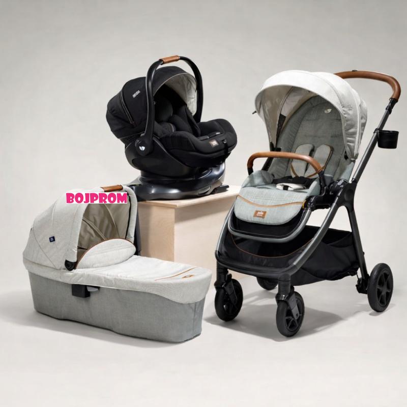 JOIE KOLICA FINITI OYSTER, SJEDALICA I-LEVEL RECLINE ECLIPSE I BAZA I-BASE LX2 37450 