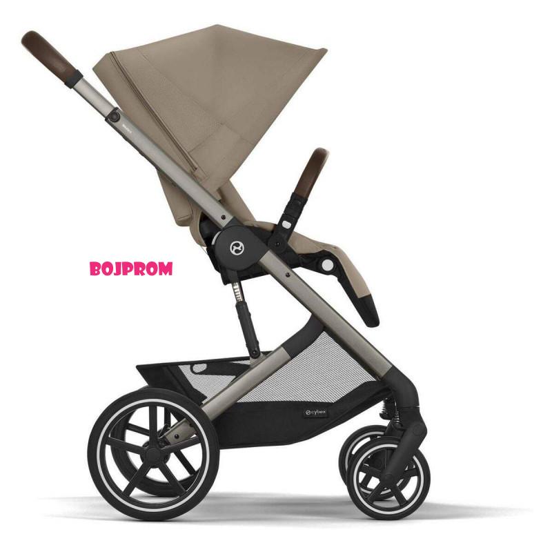 CYBEX KOLICA BALIOS 2U1 ALMOND I KORPA S LUX ALMOND 