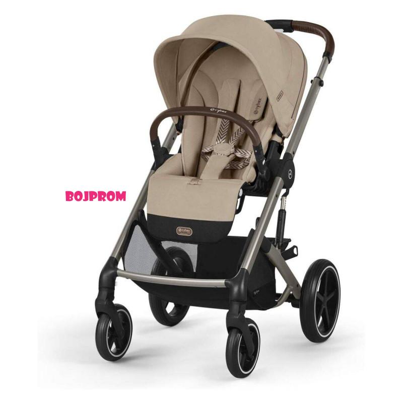 CYBEX KOLICA BALIOS 2U1 ALMOND I KORPA S LUX ALMOND 