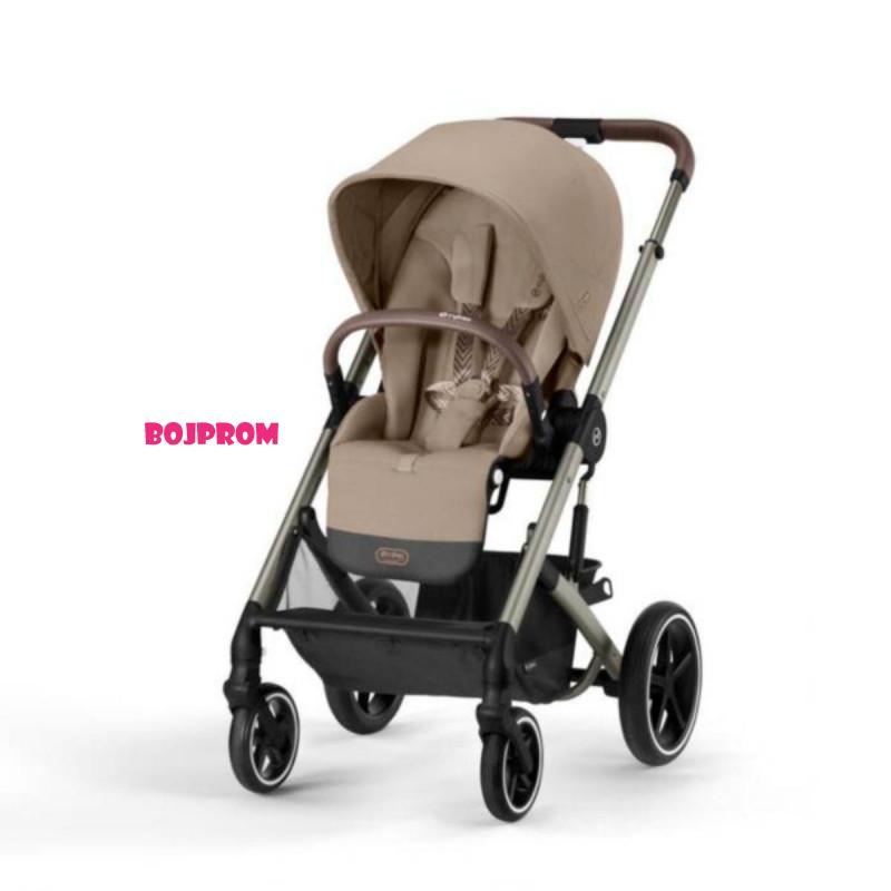CYBEX KOLICA BALIOS 4U1 ALMOND BEIGE I BAZA ZA AUTOSJEDALICU G BLACK 