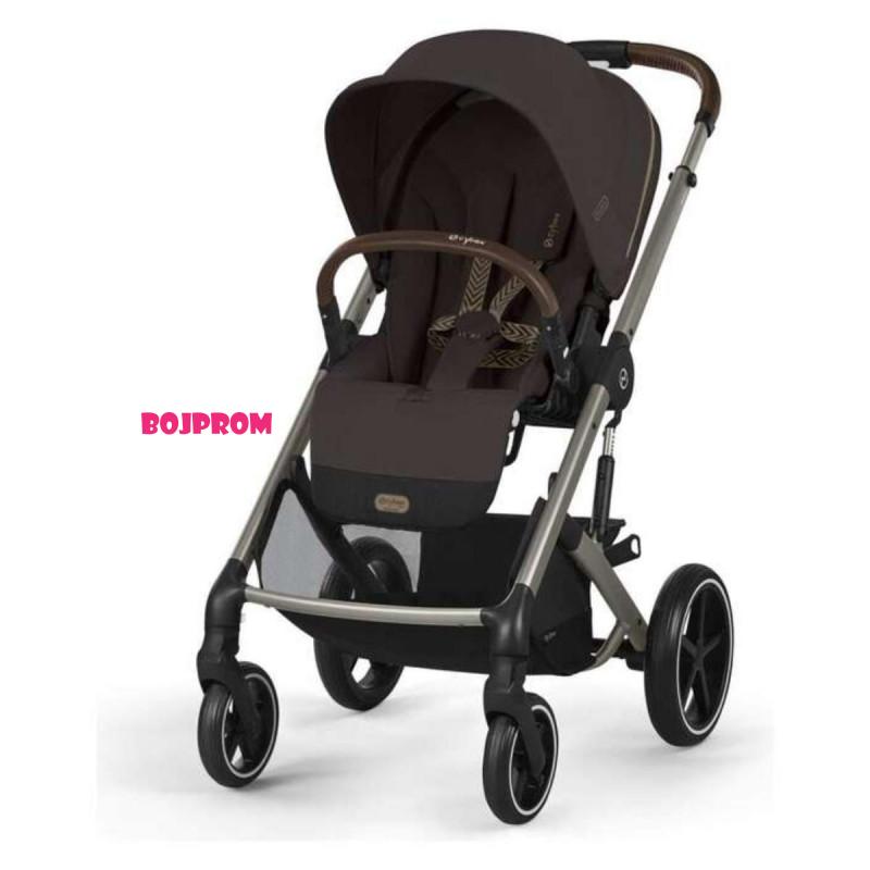 CYBEX KOLICA BALIOS 4U1 CHOCOLATE I BAZA ZA AUTOSJEDALICU G BLACK 