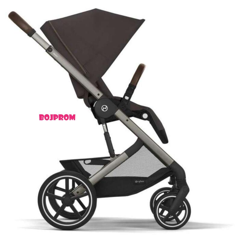 CYBEX KOLICA BALIOS 4U1 CHOCOLATE I BAZA ZA AUTOSJEDALICU G BLACK 