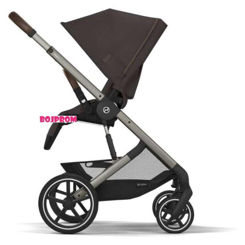 CYBEX KOLICA BALIOS 4U1 CHOCOLATE I BAZA ZA AUTOSJEDALICU G BLACK 