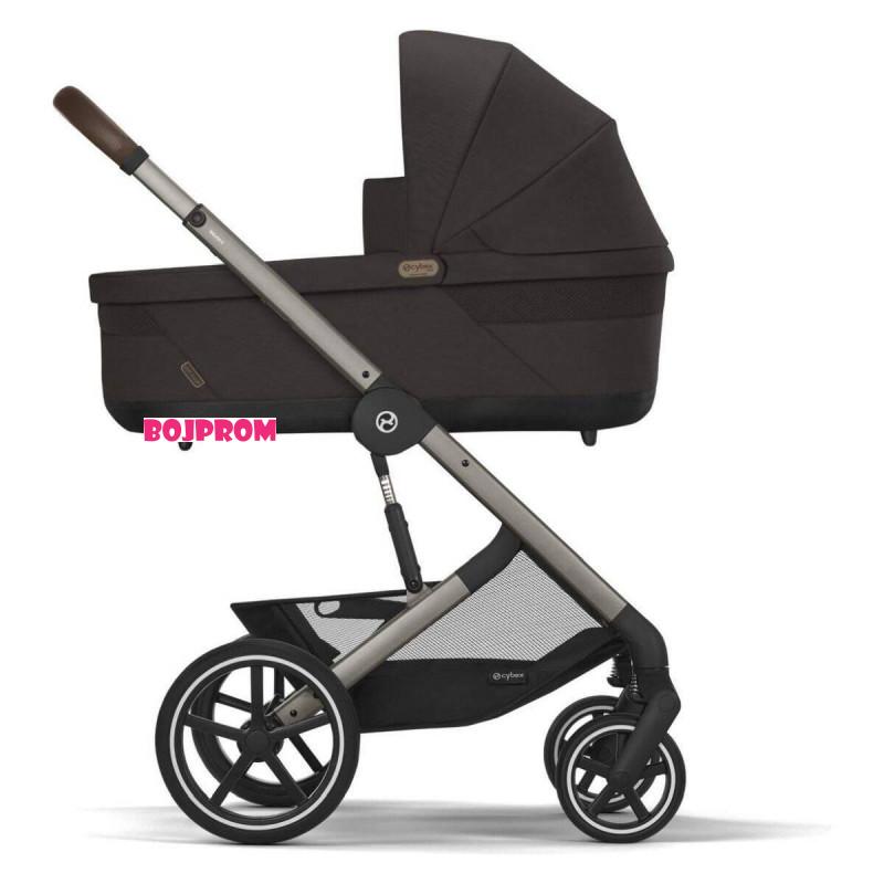 CYBEX KOLICA BALIOS 4U1 CHOCOLATE I BAZA ZA AUTOSJEDALICU G BLACK 