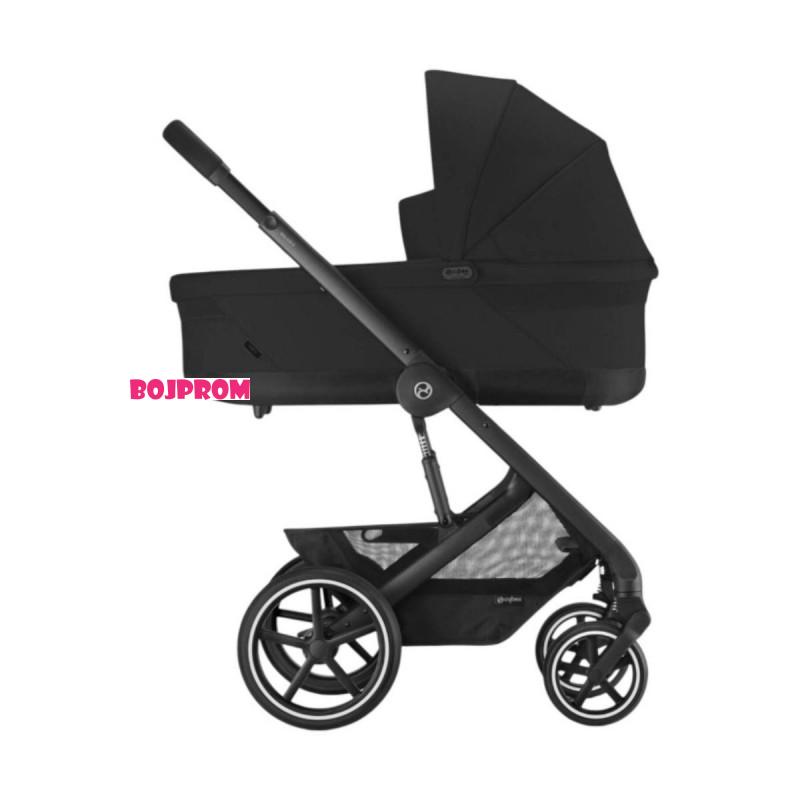 CYBEX KOLICA BALIOS 4U1 MOON BLACK I BAZA ZA AUTOSJEDALICU G BLACK 