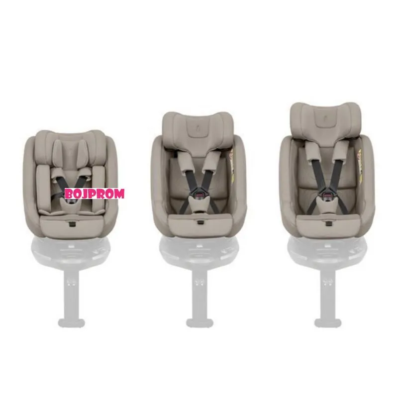 KIKKA BOO AUTOSJEDALICA I-CLASS PLUS I-SIZE CHAMPAGNE 31002110002 + ROTIRAJUCA ISOFIX BAZA I-CLASS 360 