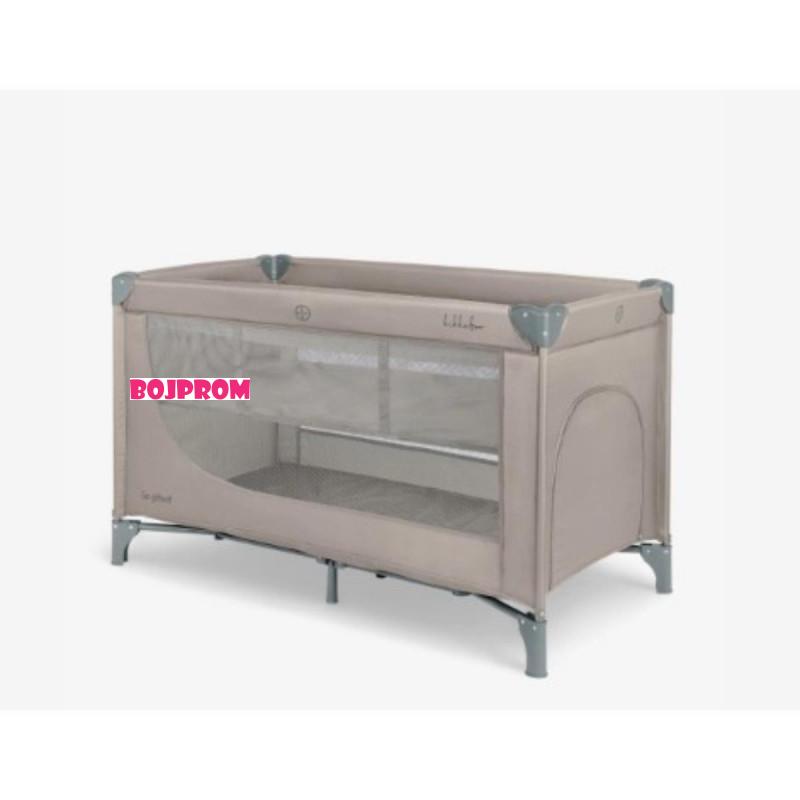 KIKKA BOO VIKEND KREVET SO GIFTED BEIGE 2026 2 LEVELS 31003010138 I PREKLOPIVI DUSEK LIGHT GREY 31107020048 