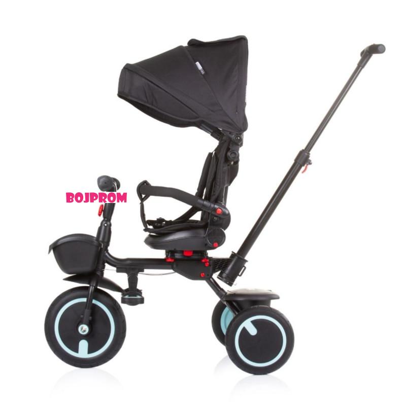 CHIPOLINO TRICIKL QUICK FOLD EBONY TRKQF0231EB 