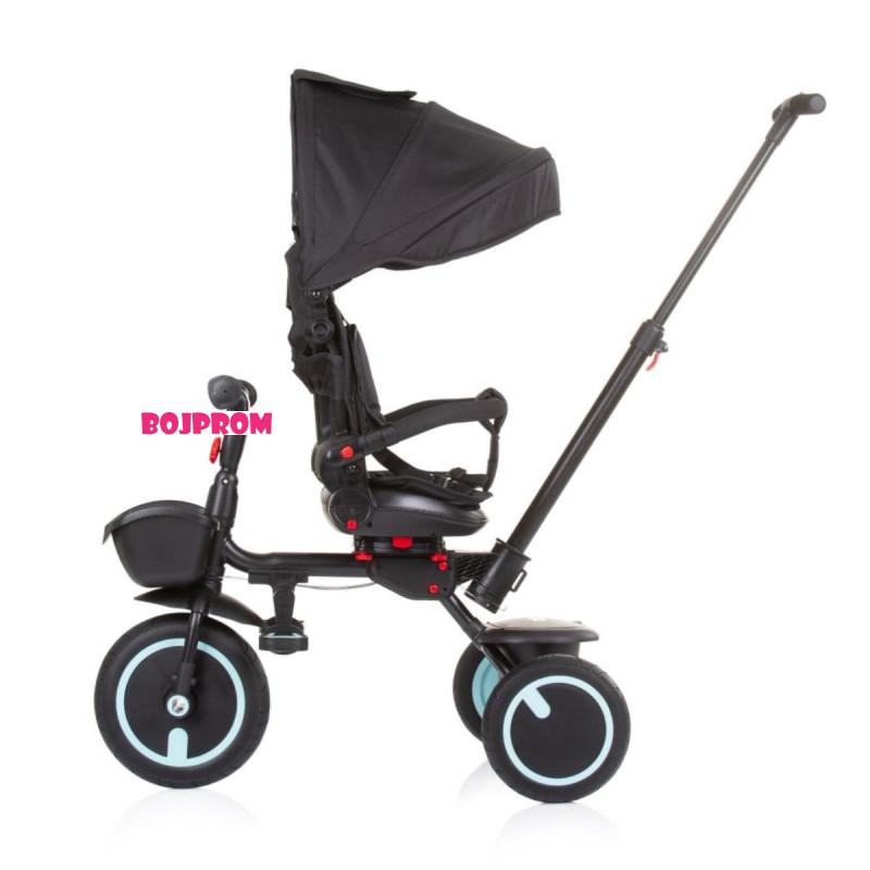 CHIPOLINO TRICIKL QUICK FOLD EBONY TRKQF0231EB 