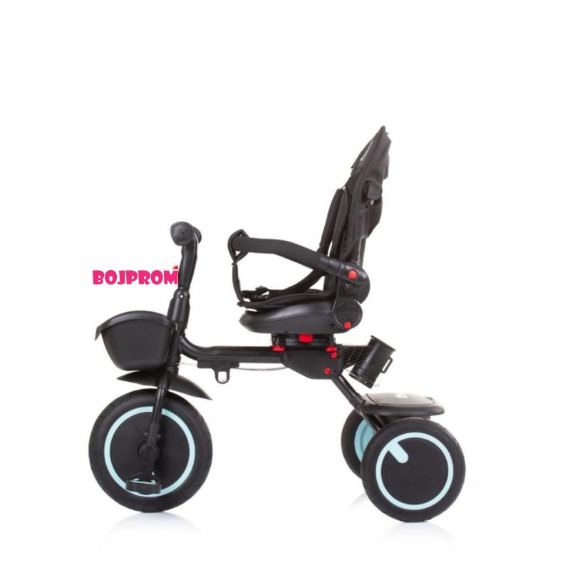 CHIPOLINO TRICIKL QUICK FOLD EBONY TRKQF0231EB 