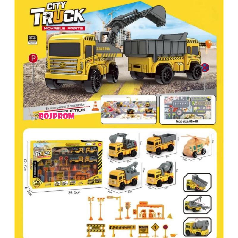 CROCO_TOYS KAMION SET TAH32313 