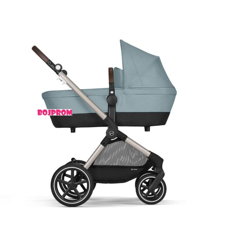 CYBEX KOLICA EOS LUX TPE B STORMY BLUE LIGHT BLUE 524001283 