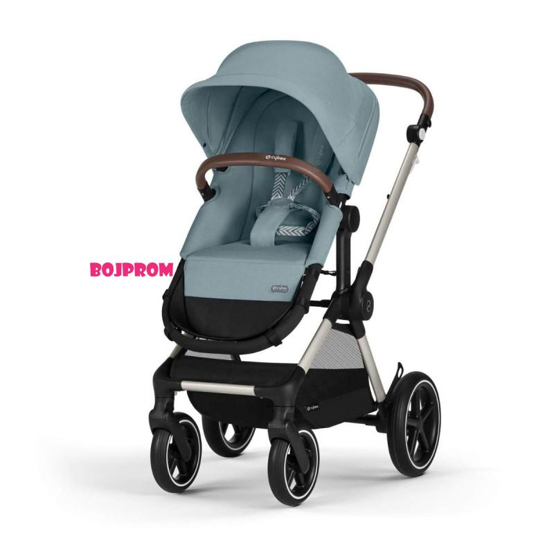 CYBEX KOLICA EOS LUX TPE B STORMY BLUE LIGHT BLUE 524001283 