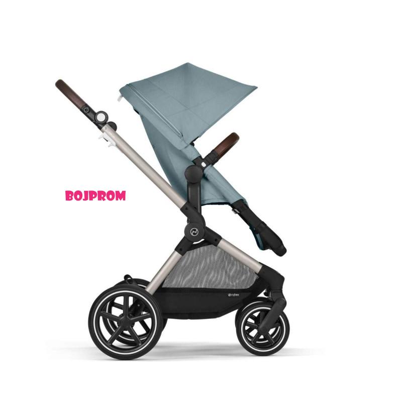 CYBEX KOLICA EOS LUX TPE B STORMY BLUE LIGHT BLUE 524001283 