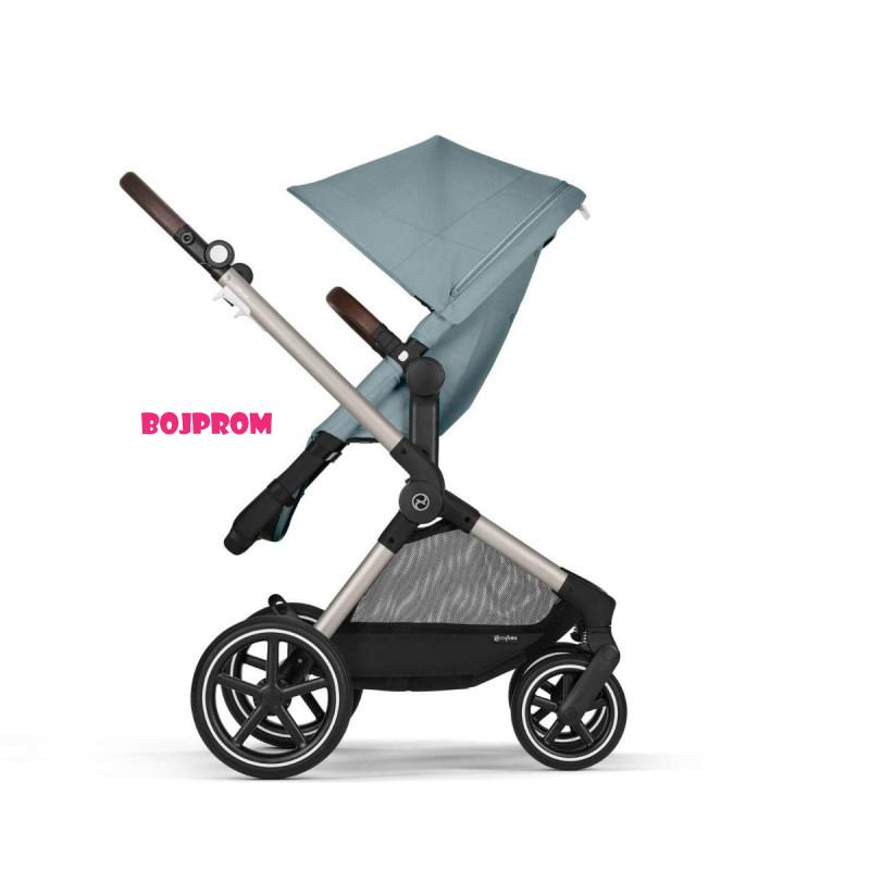 CYBEX KOLICA EOS LUX TPE B STORMY BLUE LIGHT BLUE 524001283 